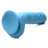 Dildo Poppin 20 cm - Azul