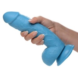 Dildo Poppin 20 cm - Sininen