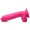 Dildo Poppin 20 cm - Rózsaszín