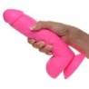Dildo Poppin 20 cm - Roza