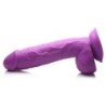Dildo Poppin 20 cm - Vijolična