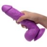 Dildo Poppin 20 cm - Viola