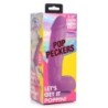 Dildo Poppin 20 cm - Vijolična