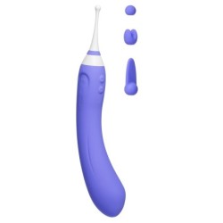Lovense - Vibromasseur à double embout pour point G et clitoris Hyphy