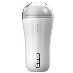 Svakom - Robin Masturbator Vibrator - Alb