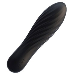 Svakom - Močan Vibrator Tulipán - Črn