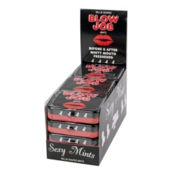 Pfefferminzbonbons in Penisform für Blowjobs