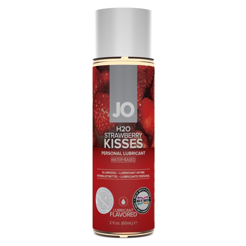 System JO - H2O Gleitmittel Erdbeere - 60 ml