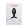 Lovense - Hush 2 Plug Anal Vibrador com App - Preto