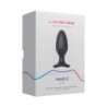 Lovense - Hush 2 Plug Anale Vibratore con App - Nero