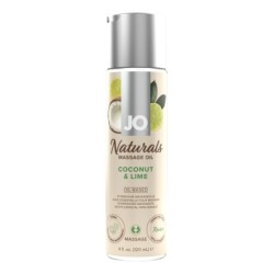 System JO - Aceite de Masaje Naturals Coco y Lima - 120 ml