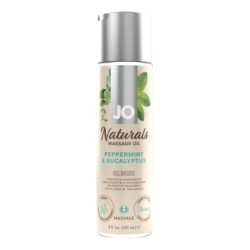 System JO - Naturals Massageolja Mint & Eukalyptus - 120 ml