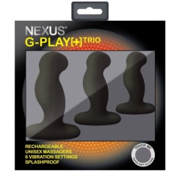Unisex Vibrator Set G-Play Trio Plus - P/M/G