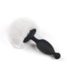 Vibrating Anal Plug with Rabbit Tail - App Controlled