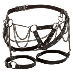 Euphoria Premium Plus Size Thigh Harness With Chains