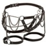 Euphoria Premium Plus Size Thigh Harness With Chains
