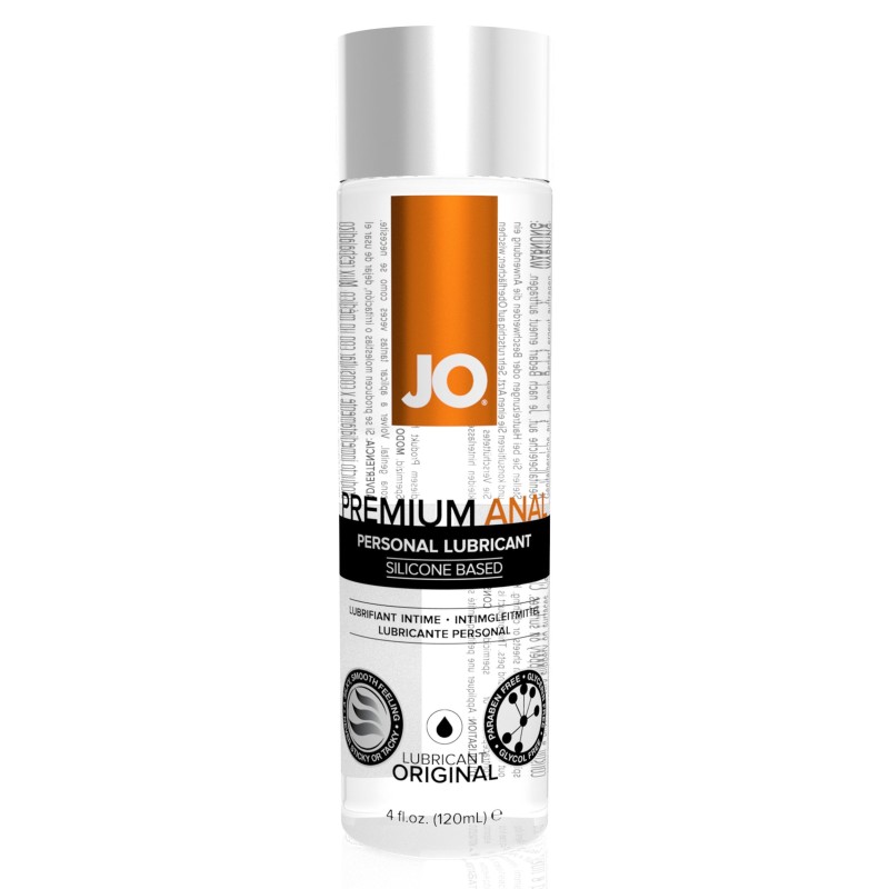 System JO - Prémiový silikonový lubrikant pro anální použití 120 ml