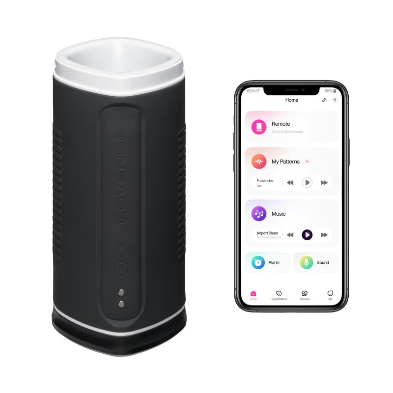 Lovense - Automatisk onani-maskine med App - Sort