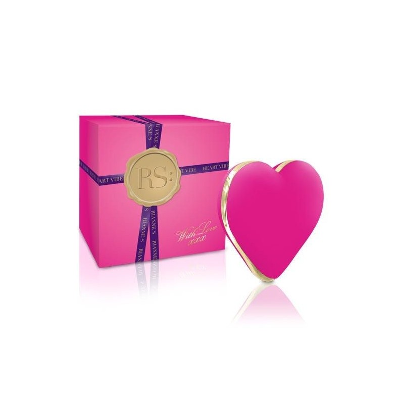 Herz Vibrator - Französisch Rosa
