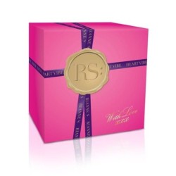 Vibrador de coração - Rosa francesa