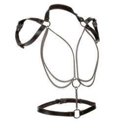 Euphoria Halter Style Harness With Multiple Premium Chains Plus Size