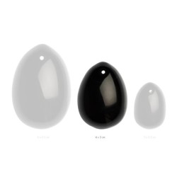Yoni Egg - Talla M - Obsidiana Negra