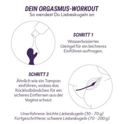 Yoni-Ei - Größe S-Obsidian