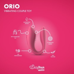 Vibreur pour couples Orio contrôlé par app