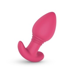 Axel vibrerende anale plug, bestuurbaar via app