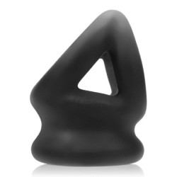 Oxballs - Tri-Squeeze Cocksling a Tensor na semenníky - Čierna