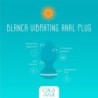 Cala Azul - Vibrerande analplugg Vit