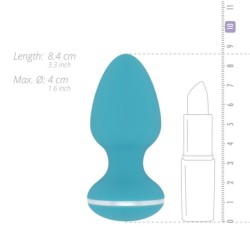 Cala Azul - Analplug Vibrator Weiß