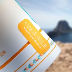 Cala Azul - Vibrējošs anālais korķis Blanca