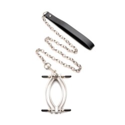 Collier vaginal ajustable avec chaîne Pussy Tugger