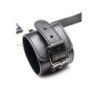 Set Collare con Manette di Contenzione - Nero