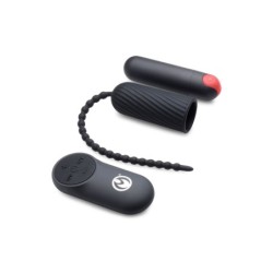 Dilatateur Rechargeable Dark Chain avec Télécommande - Noir