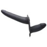 Vibrador com arnês duplo Power Pegger - Preto
