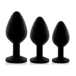Rianne S - Sæt med Anale Soiree Plugs - Sort
