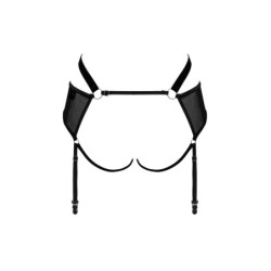 Seksi podvezica Allunes - Uzorak leoparda S/M