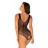 Body Sexy Sem Entrepernas - Preto XL/2XL