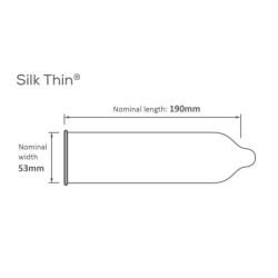 Кондоми Pasante Silk Finos - 12 броя