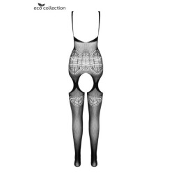 Catsuit med stropper og sort design