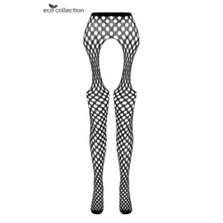 Čierne pančuchy s podväzkami