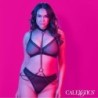 Euphoria Coleira Halter Y Guia Com Corrente Tamanho Plus