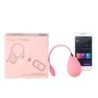 Ou vibrator controlat prin aplicație Magic Sundae - Roz