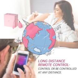 Magic Sundae app-gestuurde vibrerende ei - Roze