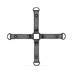 Hogtie com algemas de mão e tornozelo