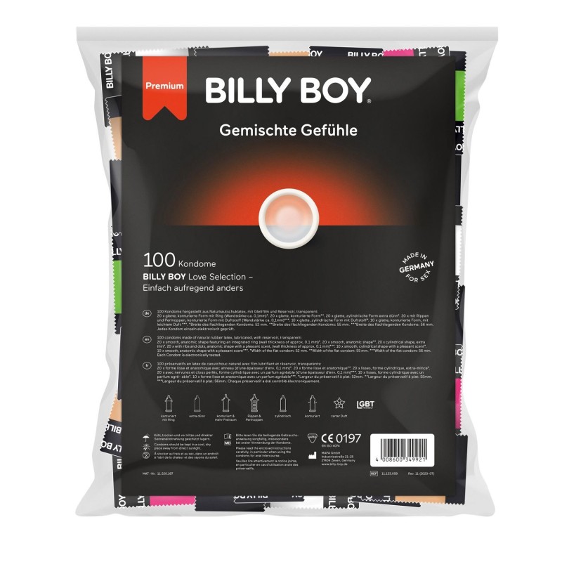 Billy Boy - Sentimentos Encontrados - 100 Preservativos
