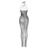 Catsuit Charla с Отворено Дъно - Черен