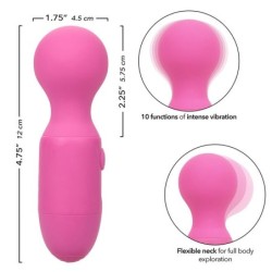 Första Gången Uppladdningsbar Massager 10 Vibrationer Rosa